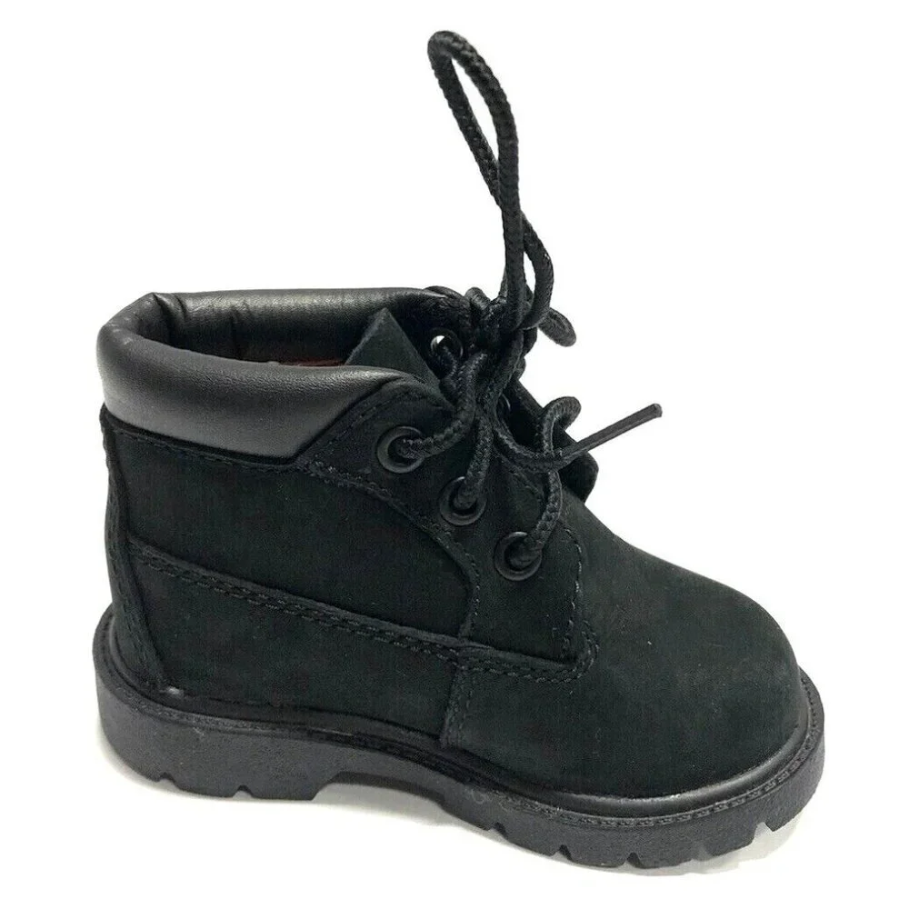 Timberland Toddlers' Classic Chukka Boots Black, Boys' Size 4.5M